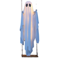 Remote-Controlled Glowing Swing Ghost – 8-Mode Halloween Outdoor Hanging Decor