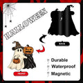 Happy Halloween Garage Door Magnet Set – Ghosts, Pumpkins, Bats & Spider Webs image 1