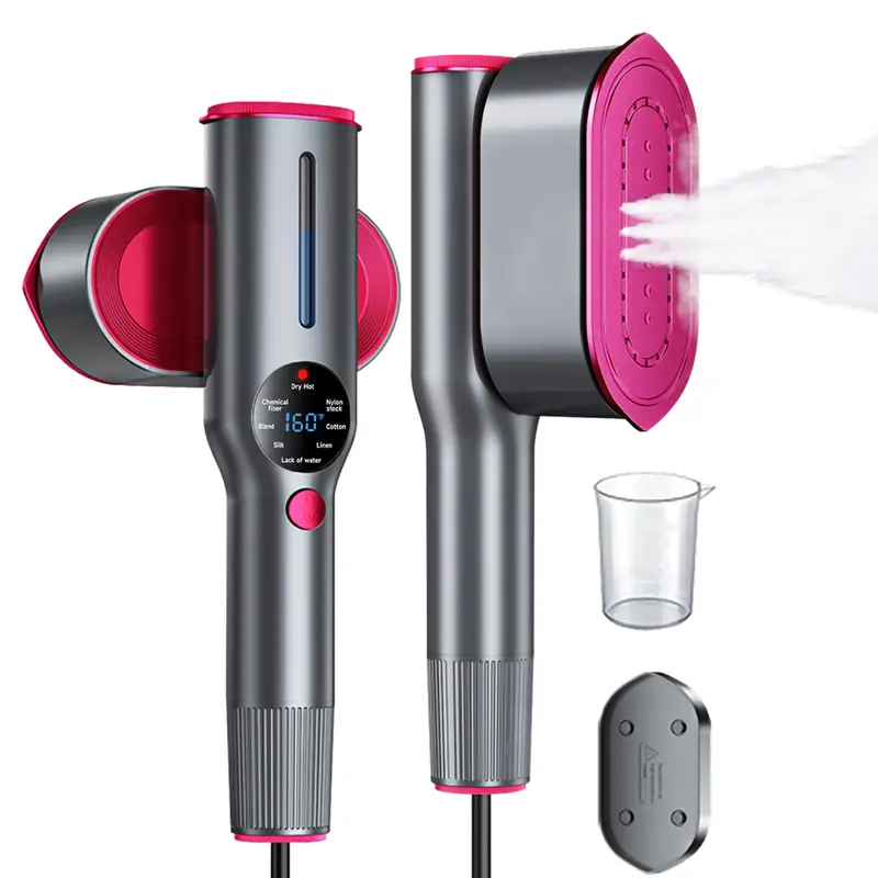 2-in-1 Handheld Garment Steamer & Travel Iron image 2