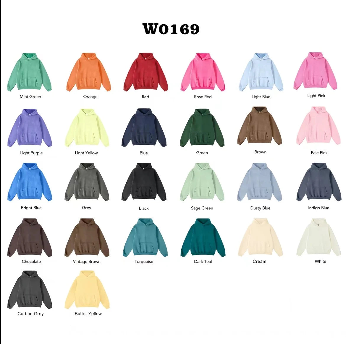 Vintage Wash Oversized Fleece Pullover Hoodie image 2