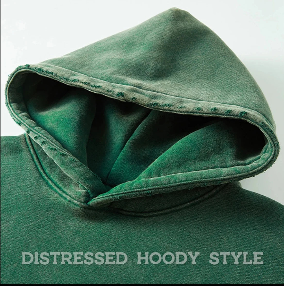 Vintage Wash Oversized Fleece Pullover Hoodie image 5