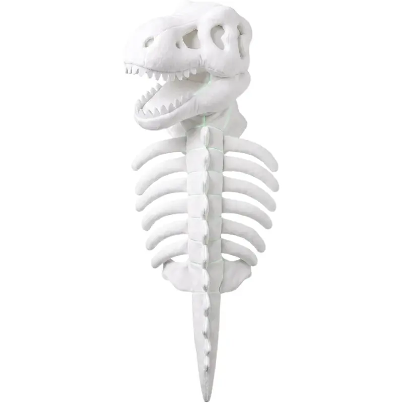 Glow-in-the-Dark Dinosaur Skeleton Plush Costume for Cats & Dogs image 6