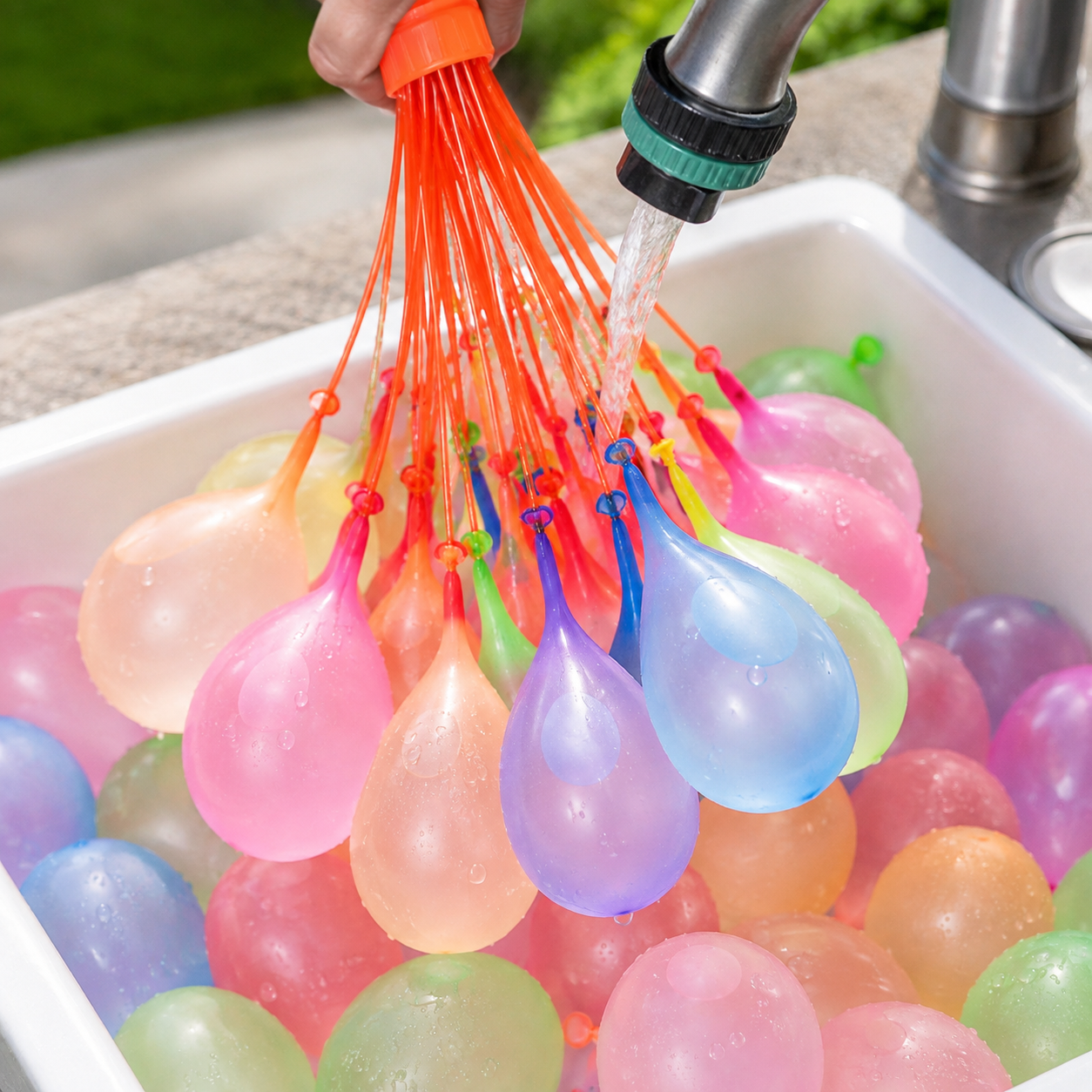 111-Pack Rapid-Fill Self-Sealing Water Balloons image 3
