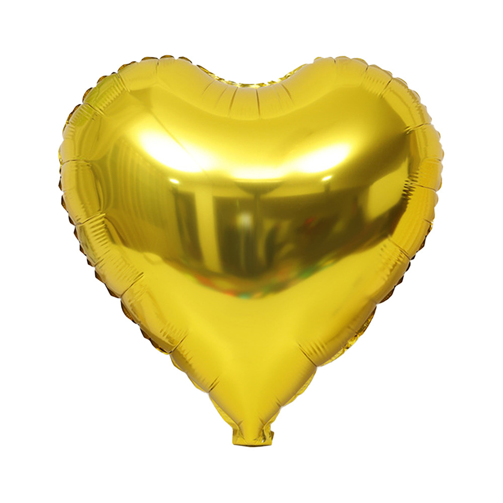 Metallic Heart Foil Balloons image 5