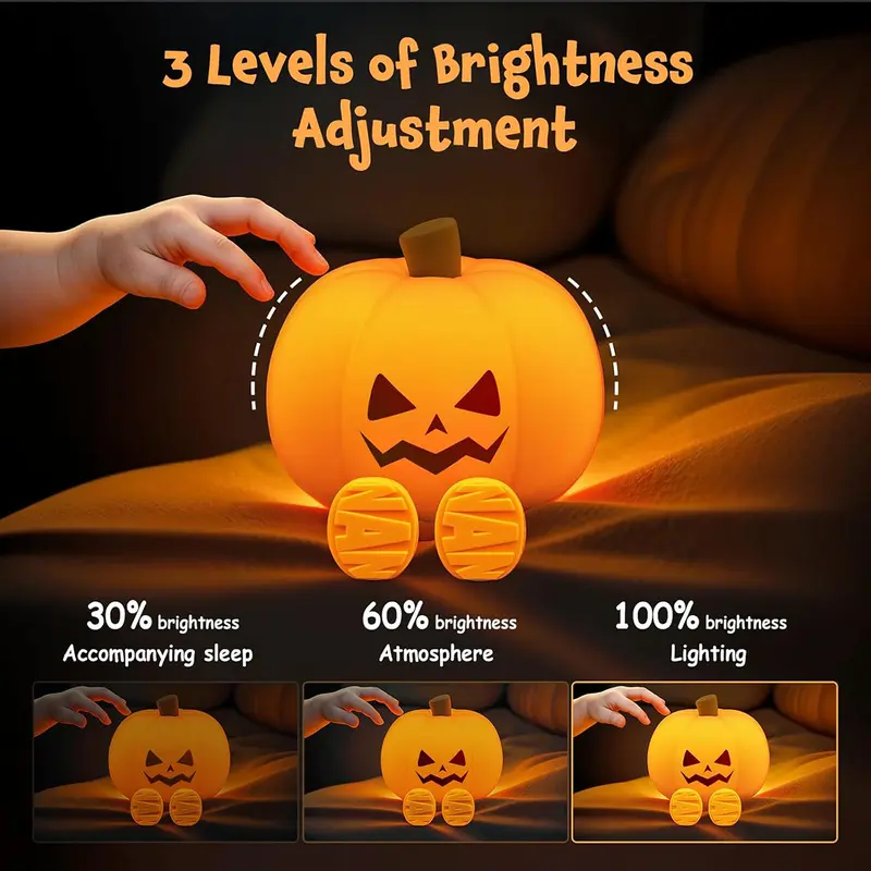 Halloween Pumpkin Lamp image 3