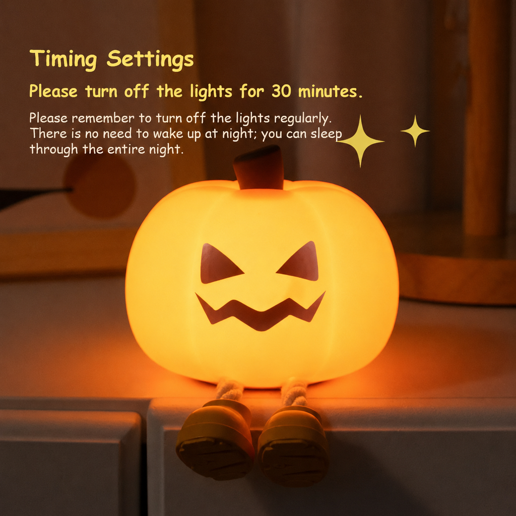 Halloween Pumpkin Lamp