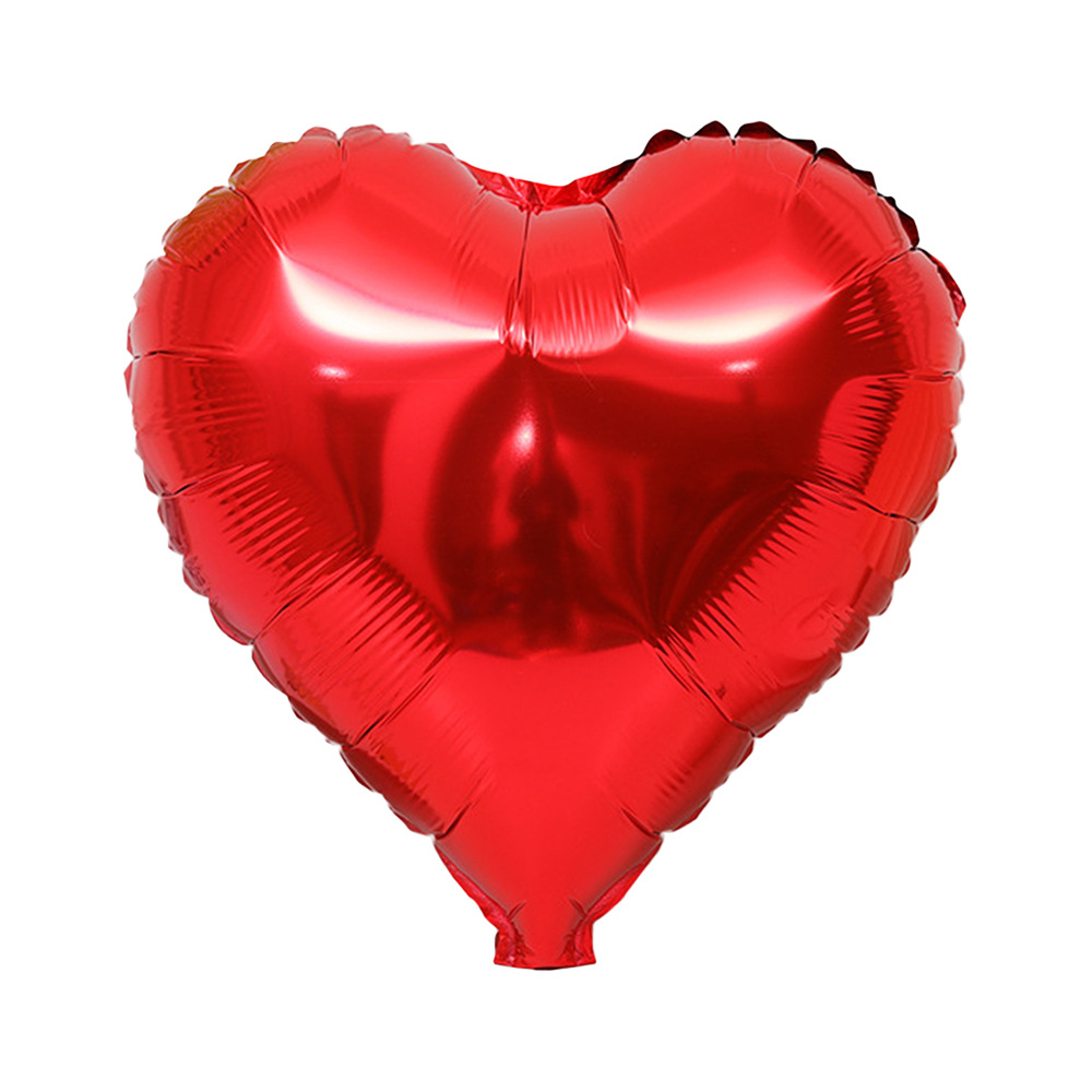 Metallic Heart Foil Balloons image 9