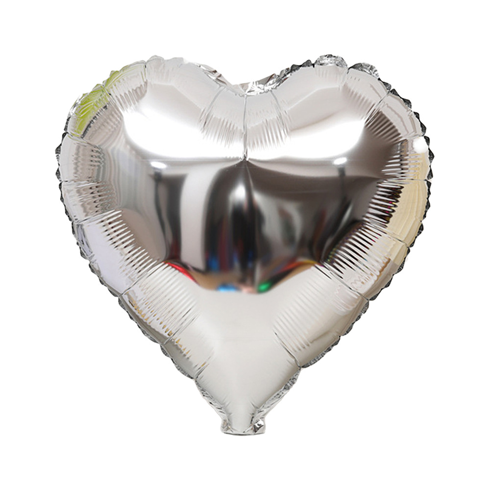 Metallic Heart Foil Balloons image 7