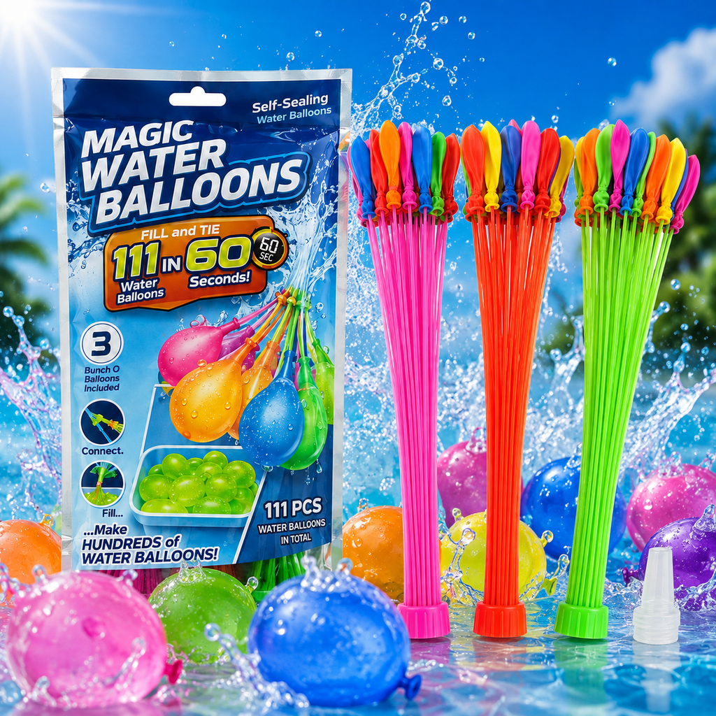 111-Pack Rapid-Fill Self-Sealing Water Balloons image 2